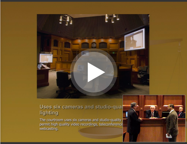 Using webcasting to enhance legal education, litigation and outreach
