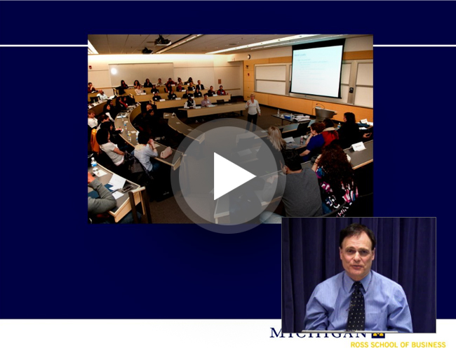 Facility Design Winner- Ross School of Business, University of Michigan