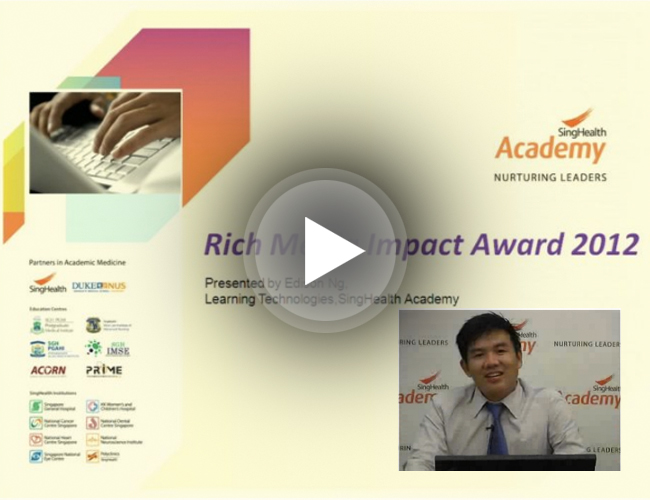 Healthcare Finalist - SingHealth Academy