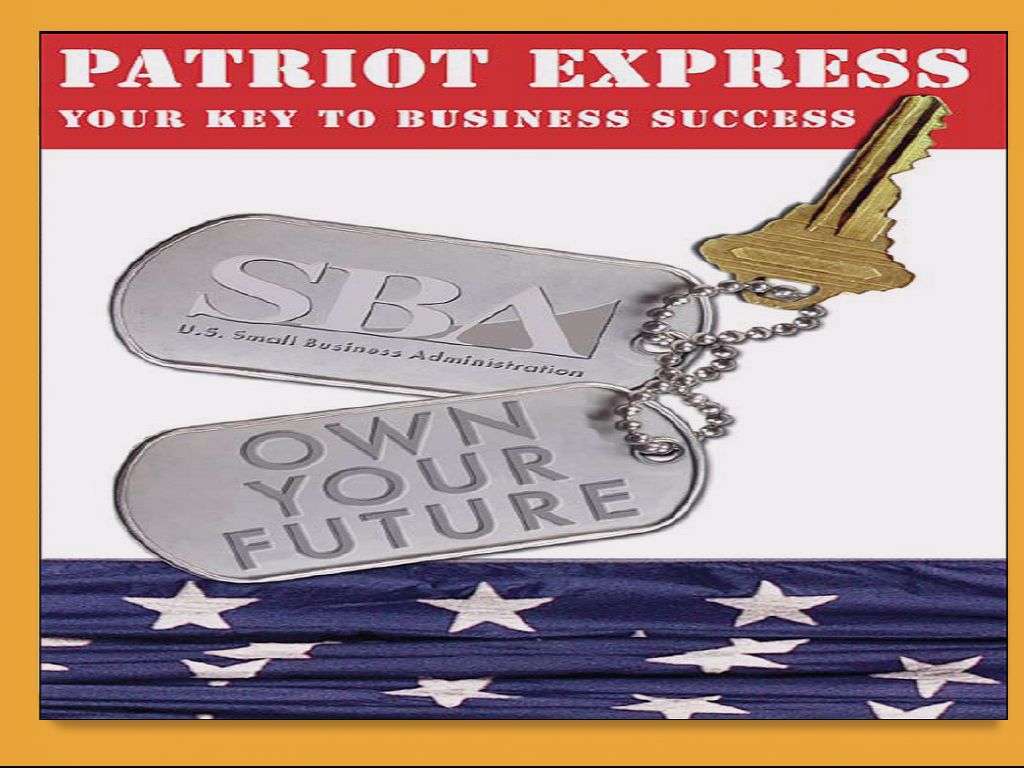 patriot express loan requirements